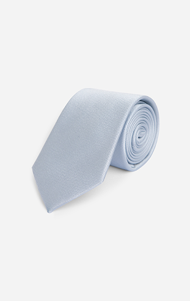 Light Blue Twill Tie